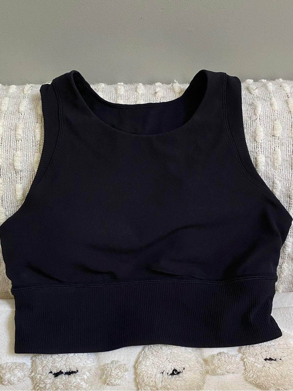 {Lululemon} Ribbed Cropped Tank